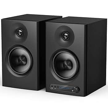 【開封未使用】YOPIN モニタースピーカー Bluetooth対応(ブラック) Amazon.co.jp: YOPIN モニタースピーカー Bluetooth 5.4 3つの